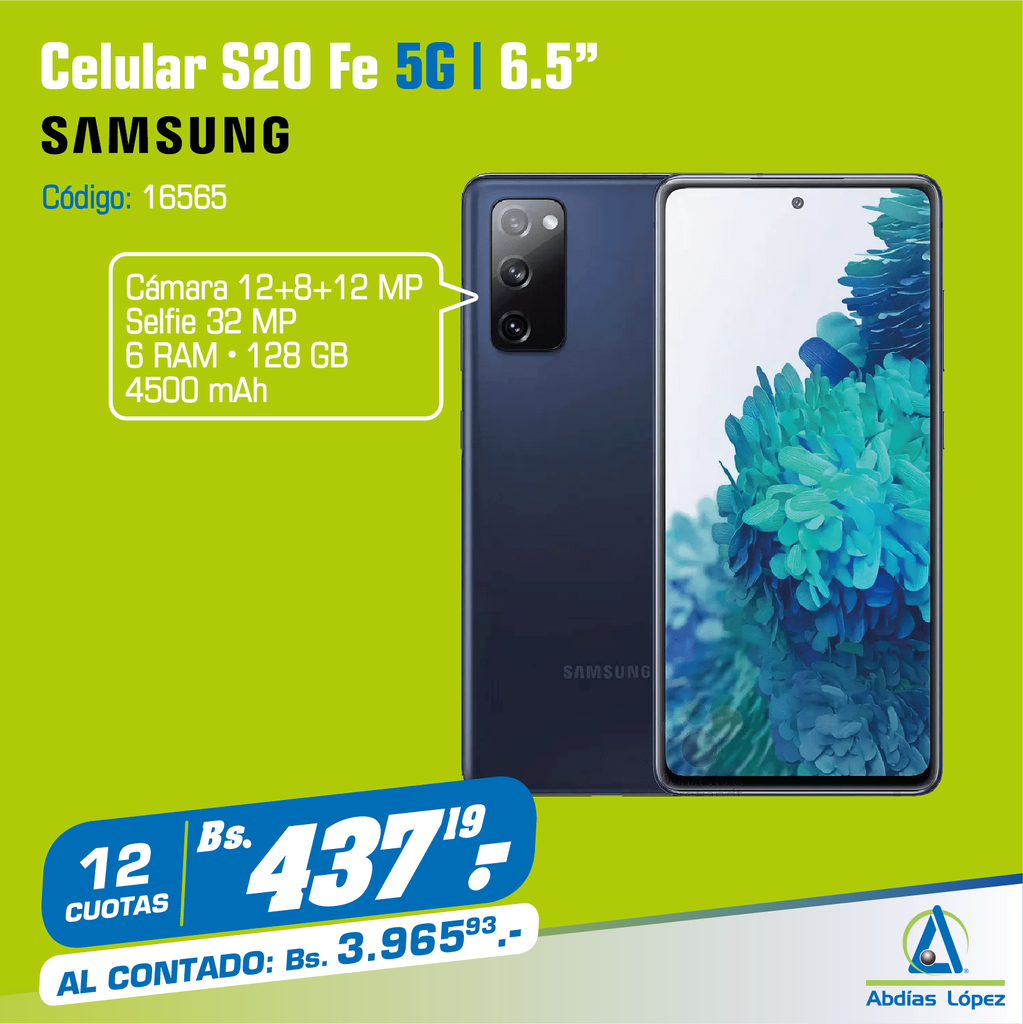 CELULAR S20 FE 128GB SAMSUNG P-SM-G780F/DS