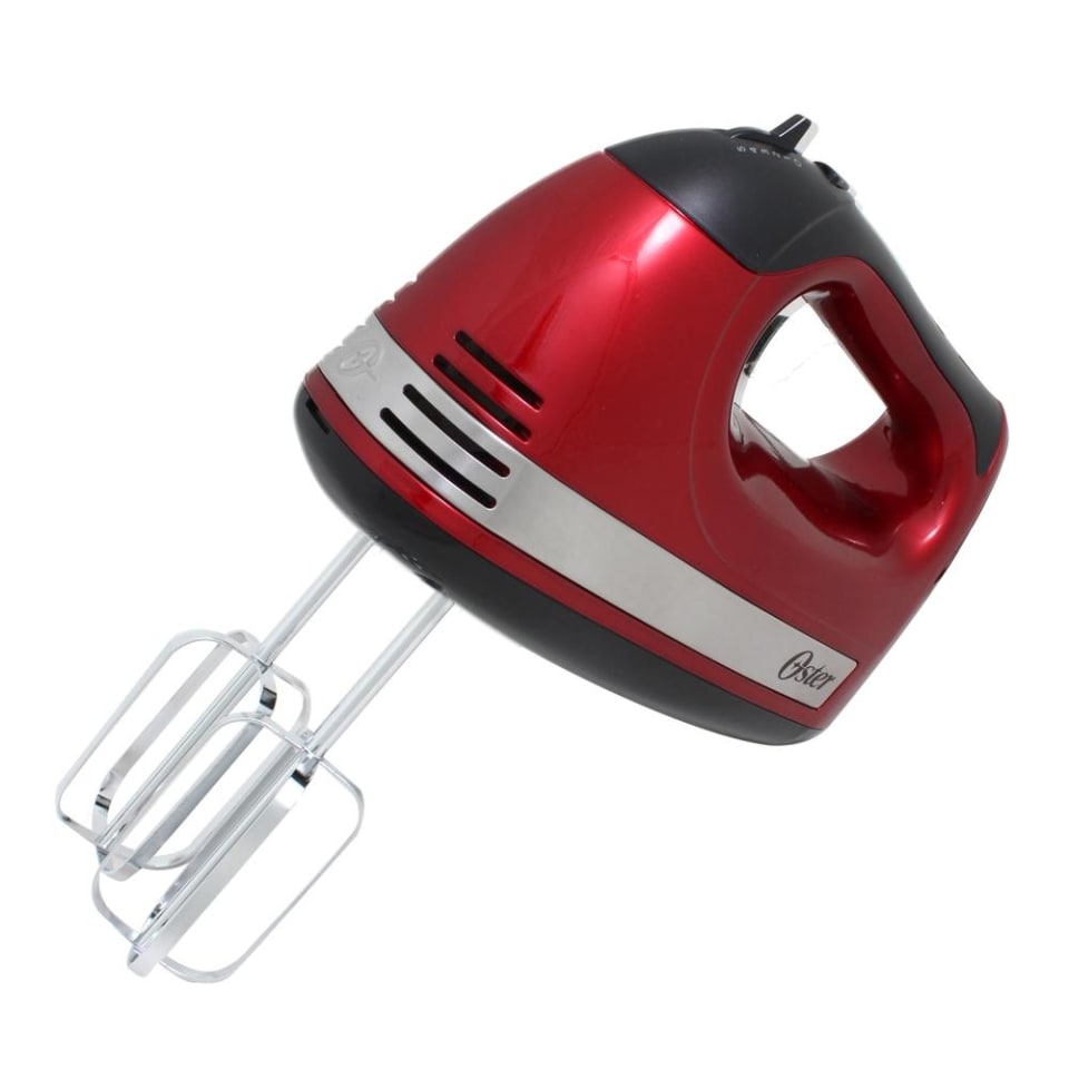 BATIDORA DE MANO ROJA OSTER 5 VELOCIDADES P-FPSTHM260R