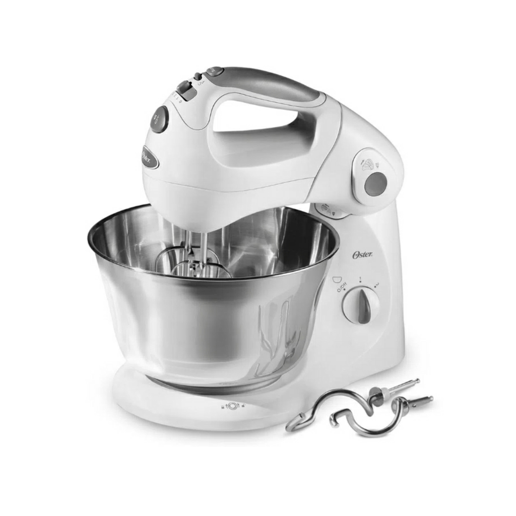 BATIDORA C/BOWL DE ACERO INOXIDABLE CON DOBRE MOTOR P-2601