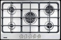 [I-15247] PLACA DE COCCION INOX 5Q. REJILLAS HIERRO FUNDIDO P-94716/124
