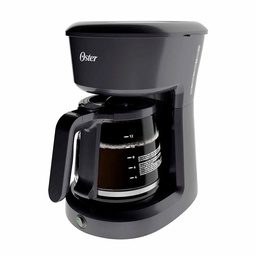 [I-17346] CAFETERA OSTER 12 TAZAS NEGRA 900W. CON FILTRO P-BVSTDCS12B