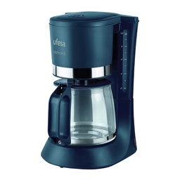 [I-17795] CAFETERA DE GOTEO UFESA 600W. 6 TAZAS VASO VIDRIO P-CG7114