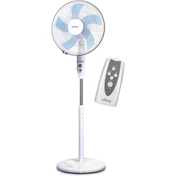 [I-16621] VENTILADORA DE PEDESTAL UFESA 45W. C/REMOTO TEMP.7 P-RF1450